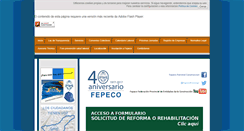 Desktop Screenshot of fepeco.org