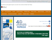 Tablet Screenshot of fepeco.org